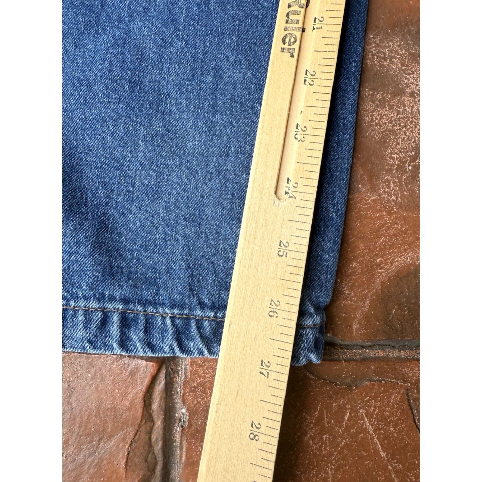 Gap VINTAGE Gap 90s Loose Carpenter Double Knee Jeans Women’s 14 Size 36" / US 14 / IT 50 - 5 Thumbnail