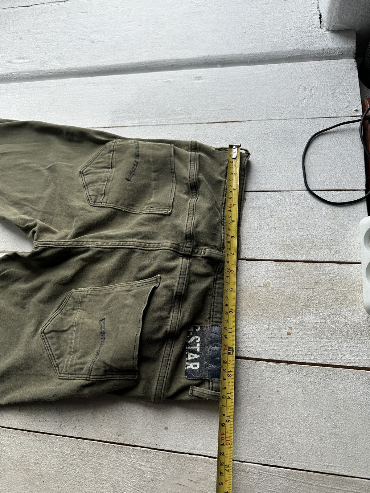 G-Star VNTG🚨G STAR RAW Jeans AVANT GARDE Washed Denim y2k Size 26" / US 2 / IT 38 - 15 Thumbnail