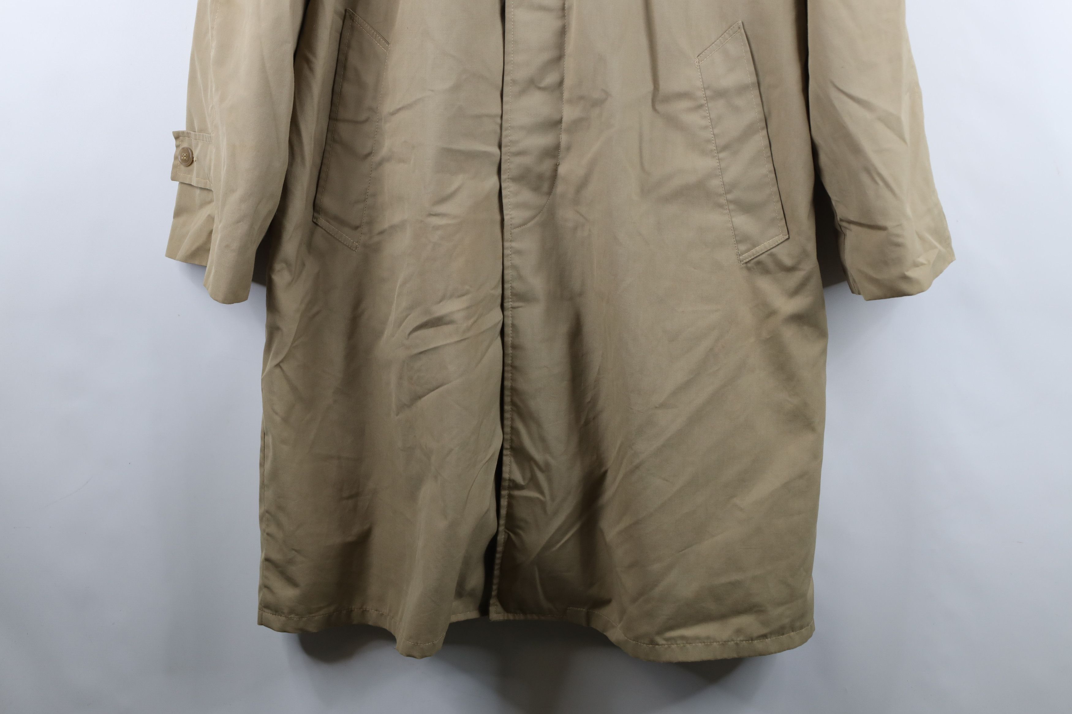 Vintage Vintage 50s 60s Streetwear Lined Trench Coat Rain Jacket USA Size S / US 4 / IT 40 - 3 Thumbnail