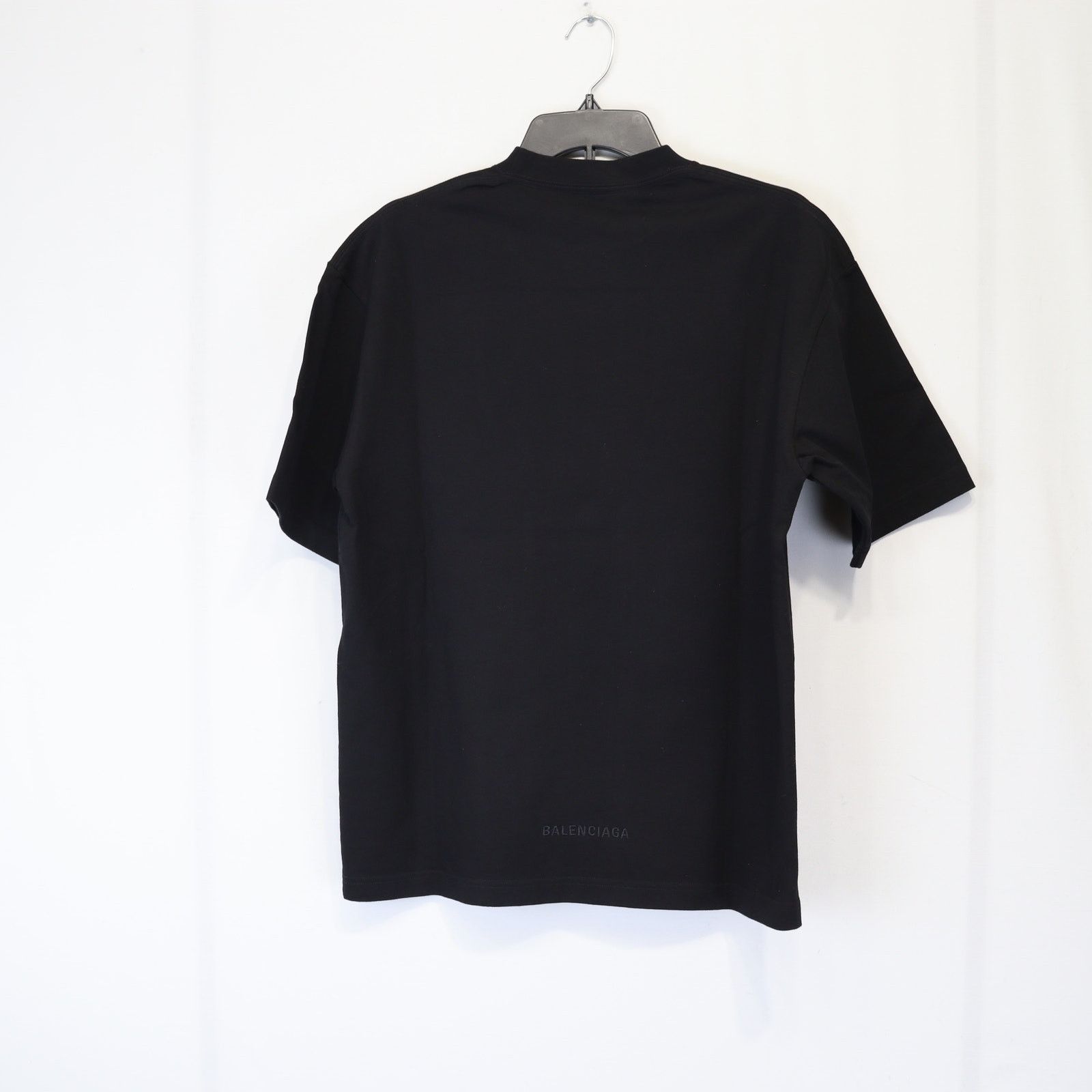 Balenciaga o1rshd1 Hulk Vintage Jersey T-Shirt Regular Fit in Black Size US XXS / EU 40 - 12 Thumbnail