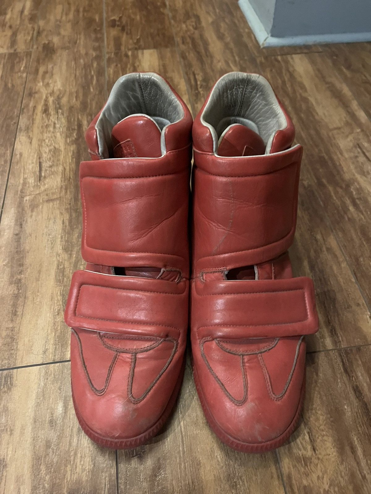 Maison Margiela Maison Margiela double velcro clinic high SS10 
