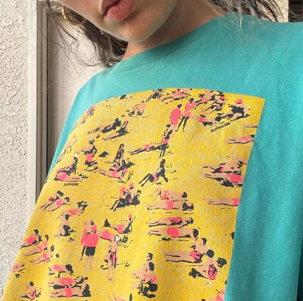 Supreme SUPREME BEACH TEE Size US L / EU 52-54 / 3 - 2 Thumbnail