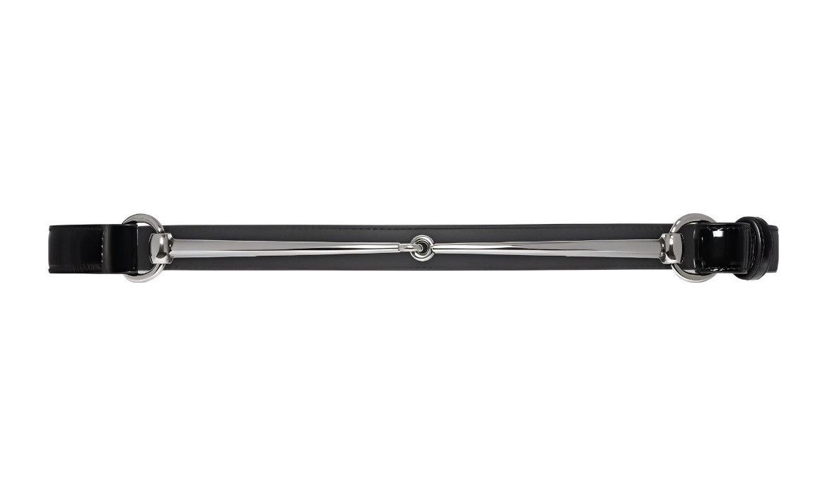 Gucci Gucci Slim Horsebit Thin Belt 763361 size 90 Size ONE SIZE - 1 Thumbnail