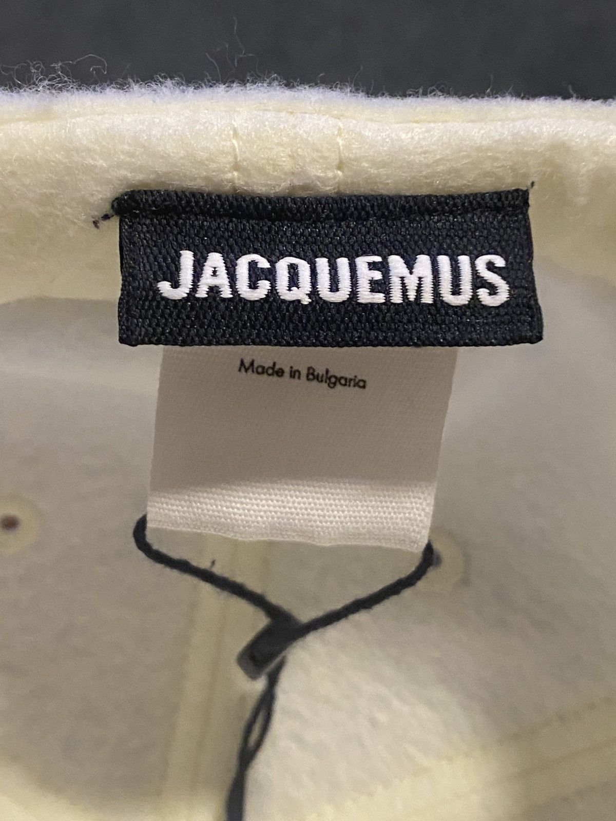 Designer × Jacquemus JACQUEMUS LA CASQUETTE FEUTRE CAP Size ONE SIZE - 5 Thumbnail