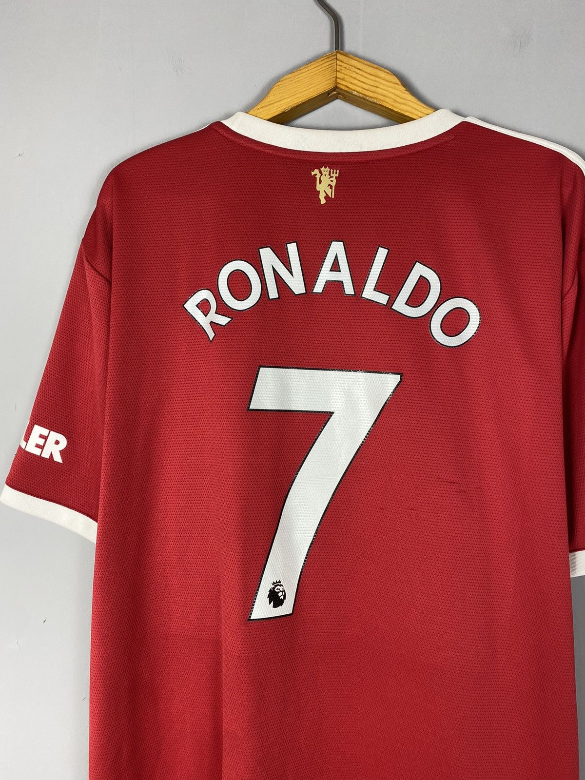 Vintage 2021-2022 Manchester United - Ronaldo #7 adidas shirt jersey Size US XXL / EU 58 / 5 - 10 Thumbnail