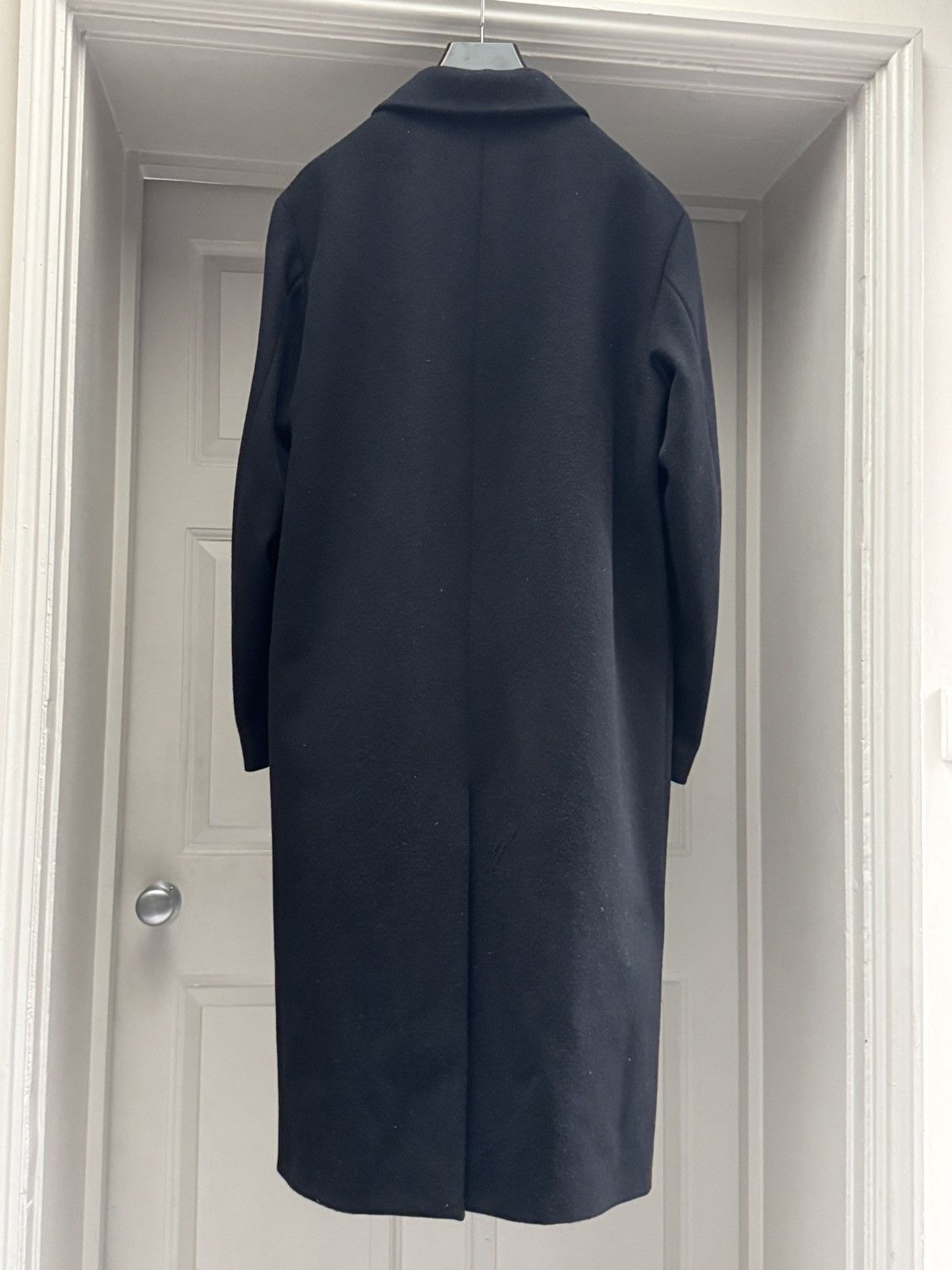 Valentino NEW Men’s Valentino Black Wool Coat IT 50 Size US M / EU 48-50 / 2 - 5 Thumbnail
