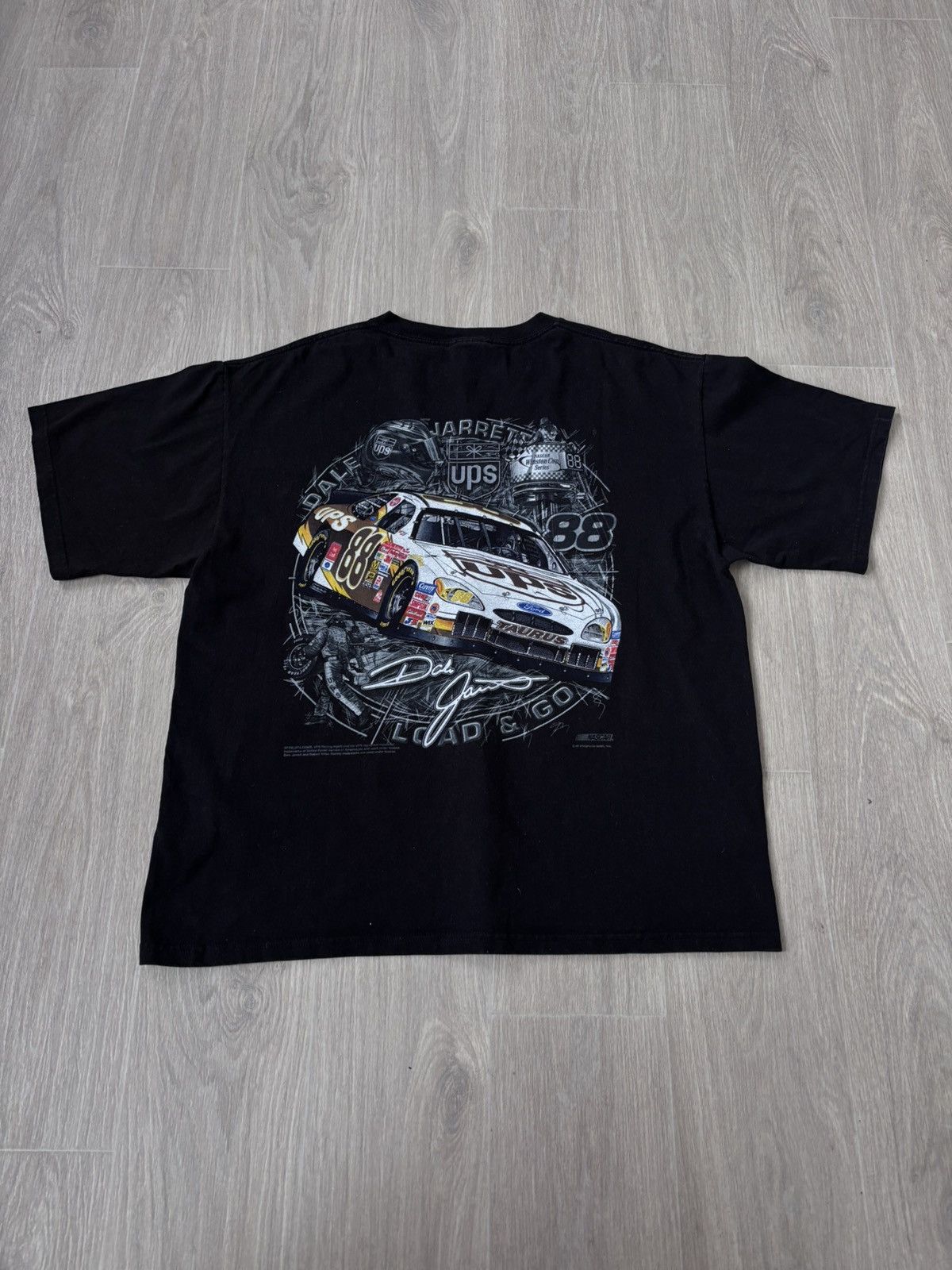 NASCAR × Vintage Vintage NASCAR 80s tshirt rare Size US XL / EU 56 / 4 - 3 Thumbnail