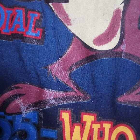 Vintage × Warner Bros Vintage Warner Bros. Taz Bad Attitude IDGAF T-Shirt Size US L / EU 52-54 / 3 - 4 Thumbnail