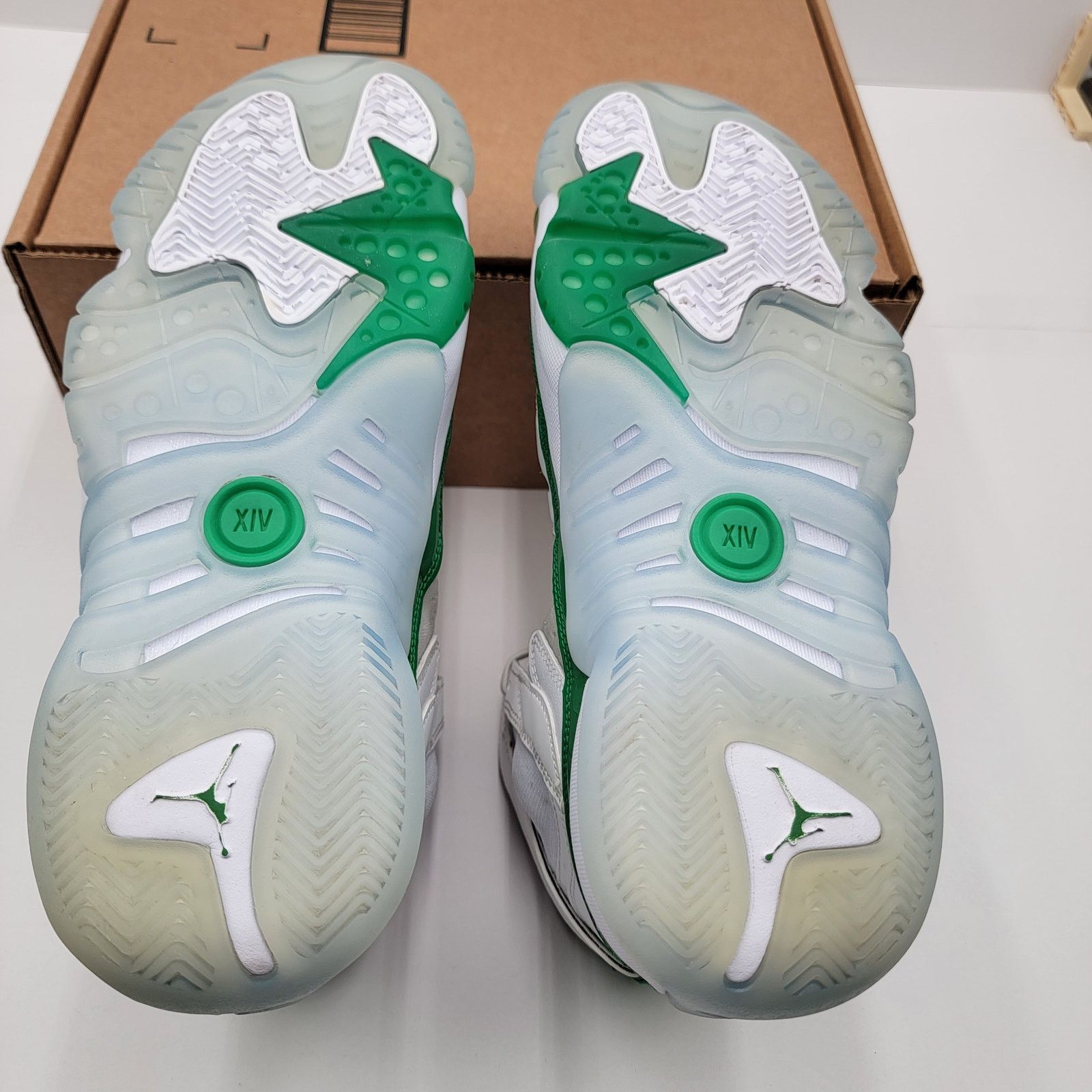 Nike Nike Jumpman Two Trey 'White Lucky Green' Men Sz 10.5 DJ1925 Size US 10.5 / EU 43-44 - 5 Thumbnail
