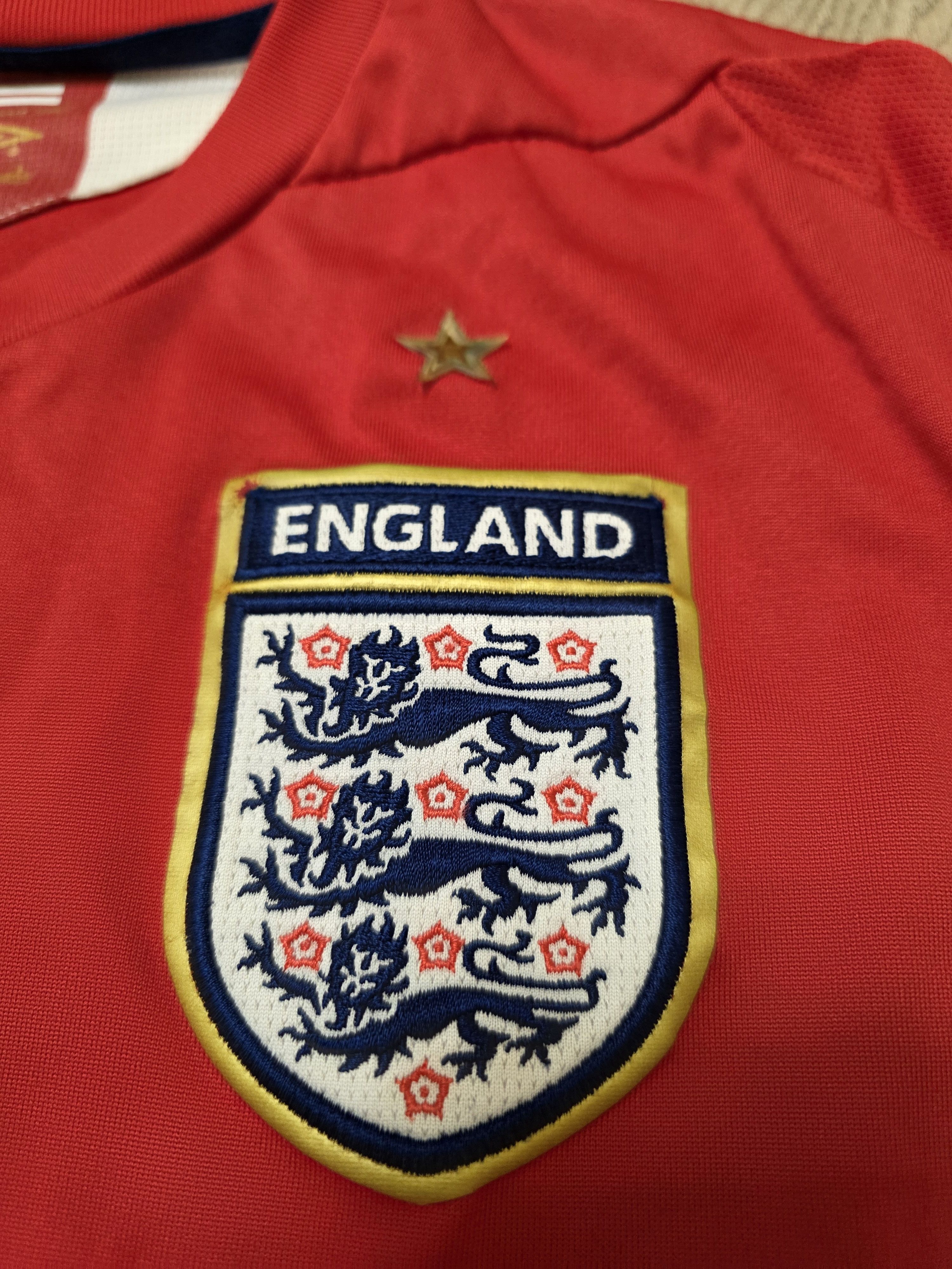 Vintage ENGLAND 2006 2008 AWAY LAMPARD FOOTBALL SHIRT SOCCER JERSEY Size US M / EU 48-50 / 2 - 4 Thumbnail