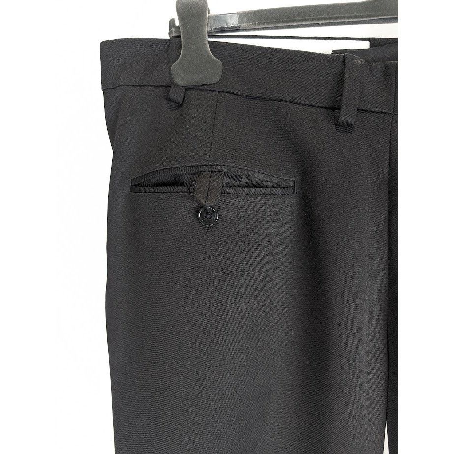o1rshd1 Woven Bumster Tailored Trousers in Black