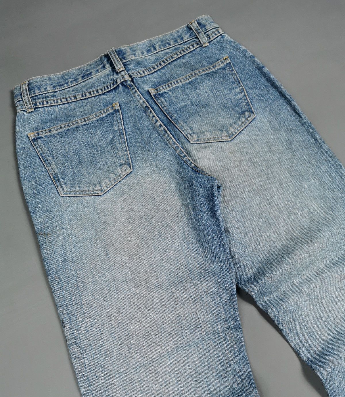 Japanese Brand Flared Evolution Japan Jeans Size US 31 - 9 Thumbnail