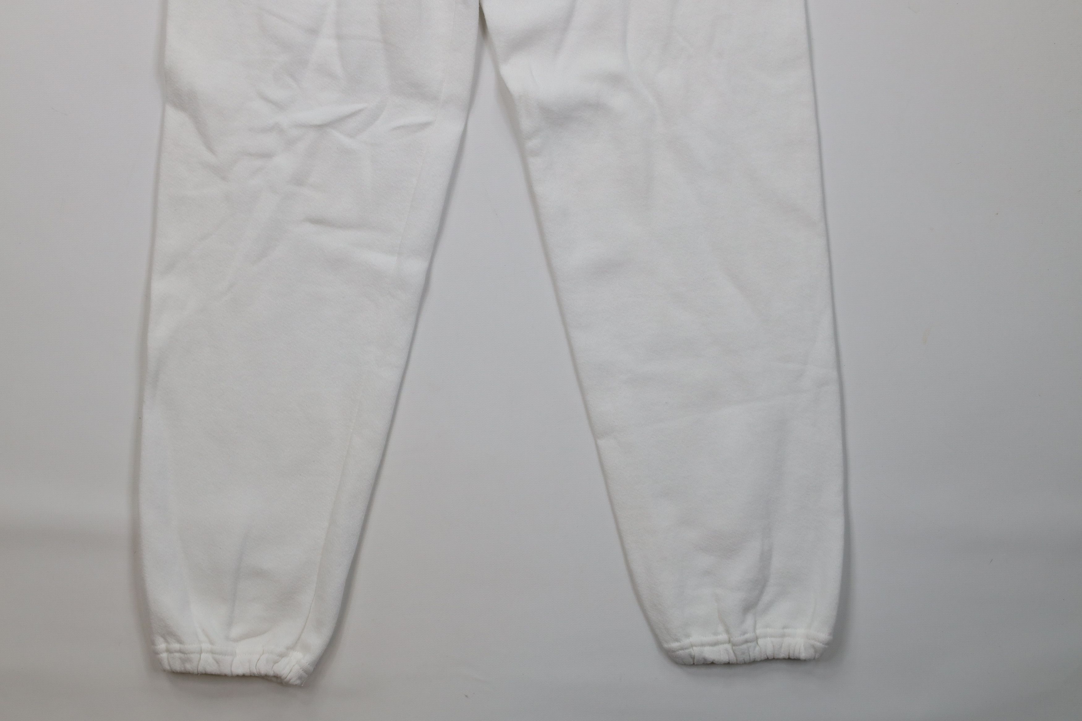 Vintage Vintage 90s Streetwear Sweatpants Joggers Pants White USA Size US 34 / EU 50 - 4 Thumbnail