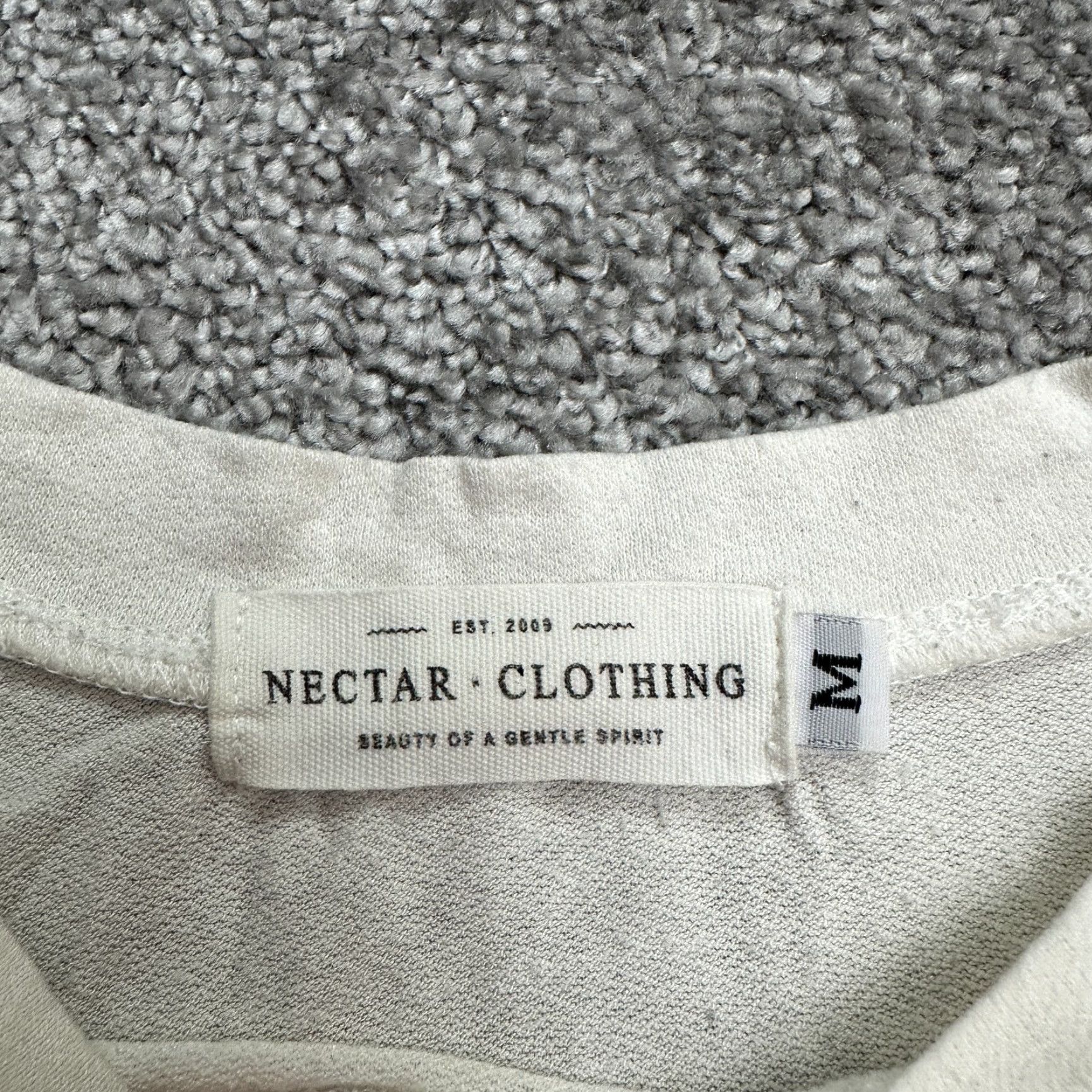 Vintage Nectar Basic T-Shirt Womens M White Short Sleeve Round Neck Logo Casual Adults Regular Size M Womens Size M / US 6-8 / IT 42-44 - 6 Thumbnail