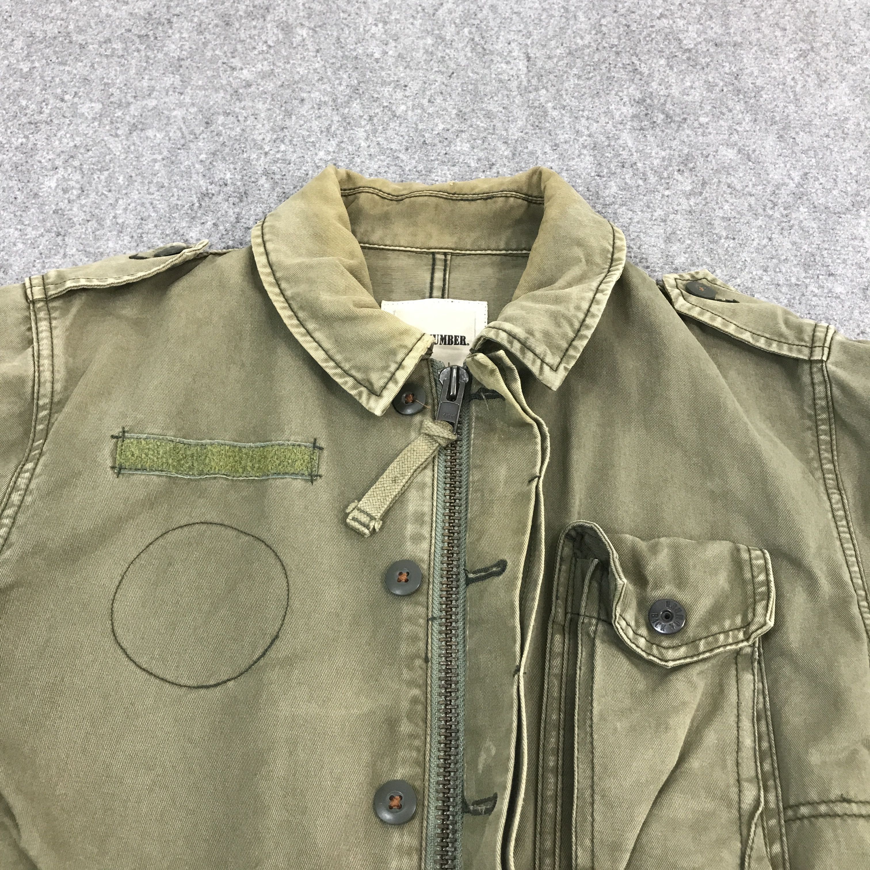 Japanese Brand Japan back number Military style multi pocket jacket Size US S / EU 44-46 / 1 - 5 Thumbnail