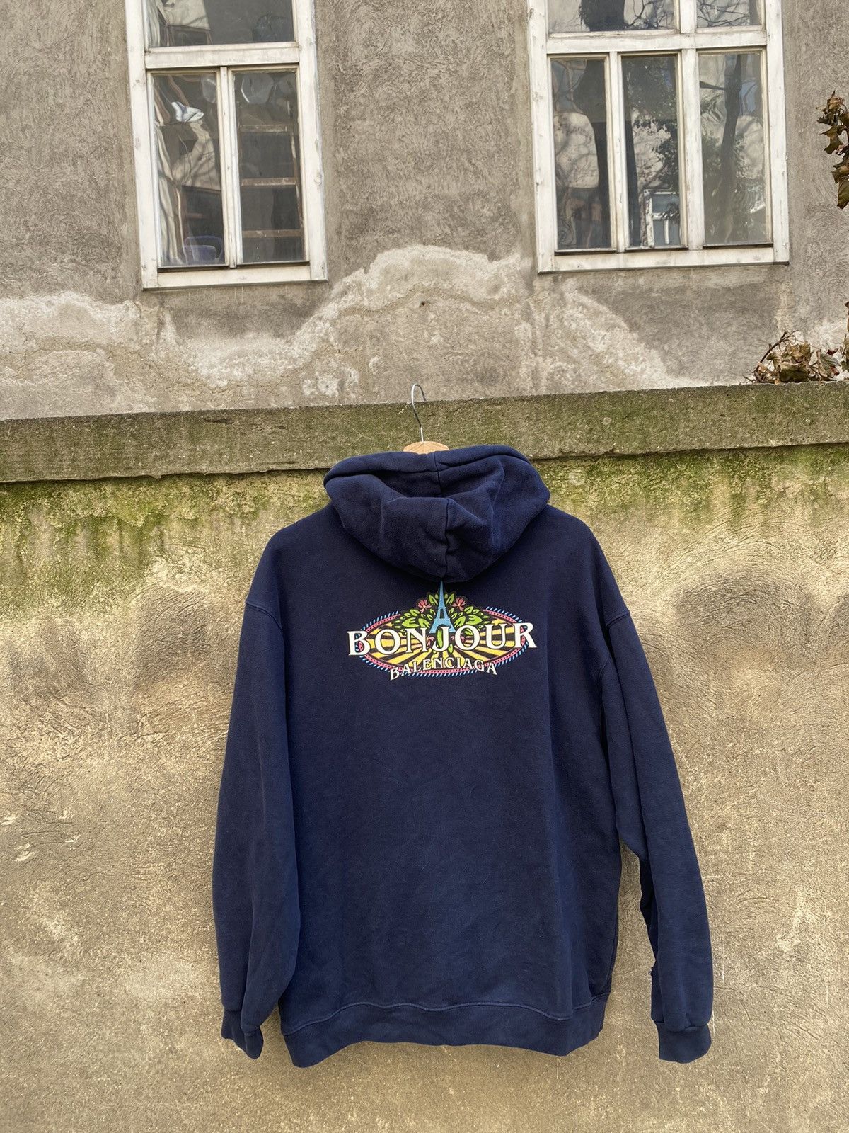 Balenciaga Balenciaga Bonjour Hoodie | Grailed
