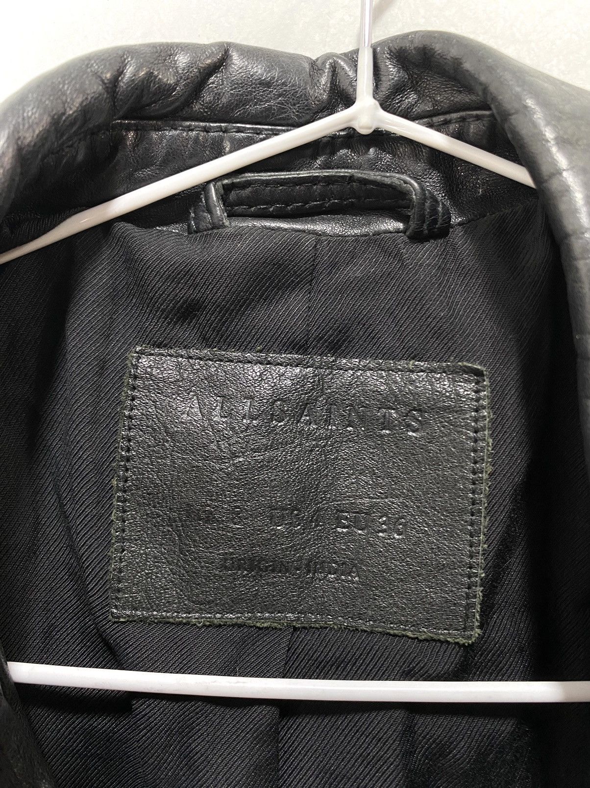 Allsaints AllSaints Luna Biker Leather Jacket Size S Size S / US 4 / IT 40 - 3 Thumbnail