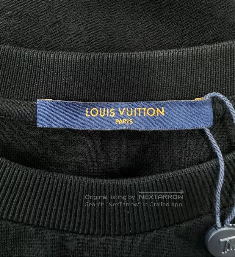 Louis Vuitton Louis Vuitton Black dark stripe presbyopia full print logo Size US XS / EU 42 / 0 - 3 Thumbnail