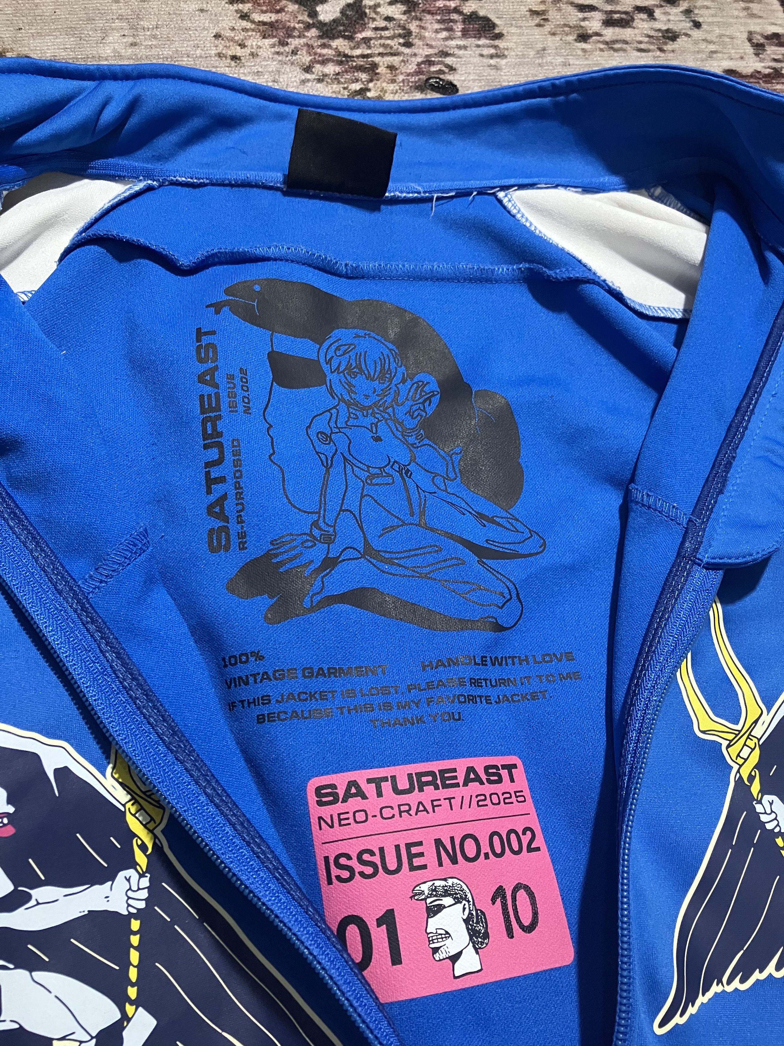 Anime Rework Jersey Anime 'Rey Ayanami' in Blue Joma Tracktop Size US XL / EU 56 / 4 - 3 Thumbnail