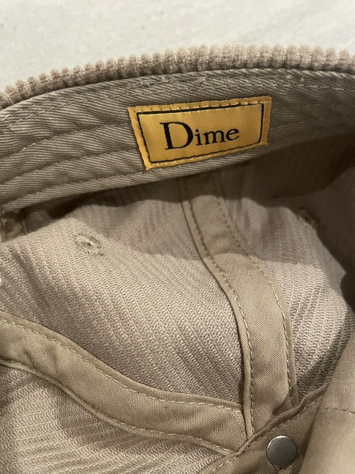 Dime DIME MTL D CHENILLE CORDUROY CAP SAND Size ONE SIZE - 4 Thumbnail