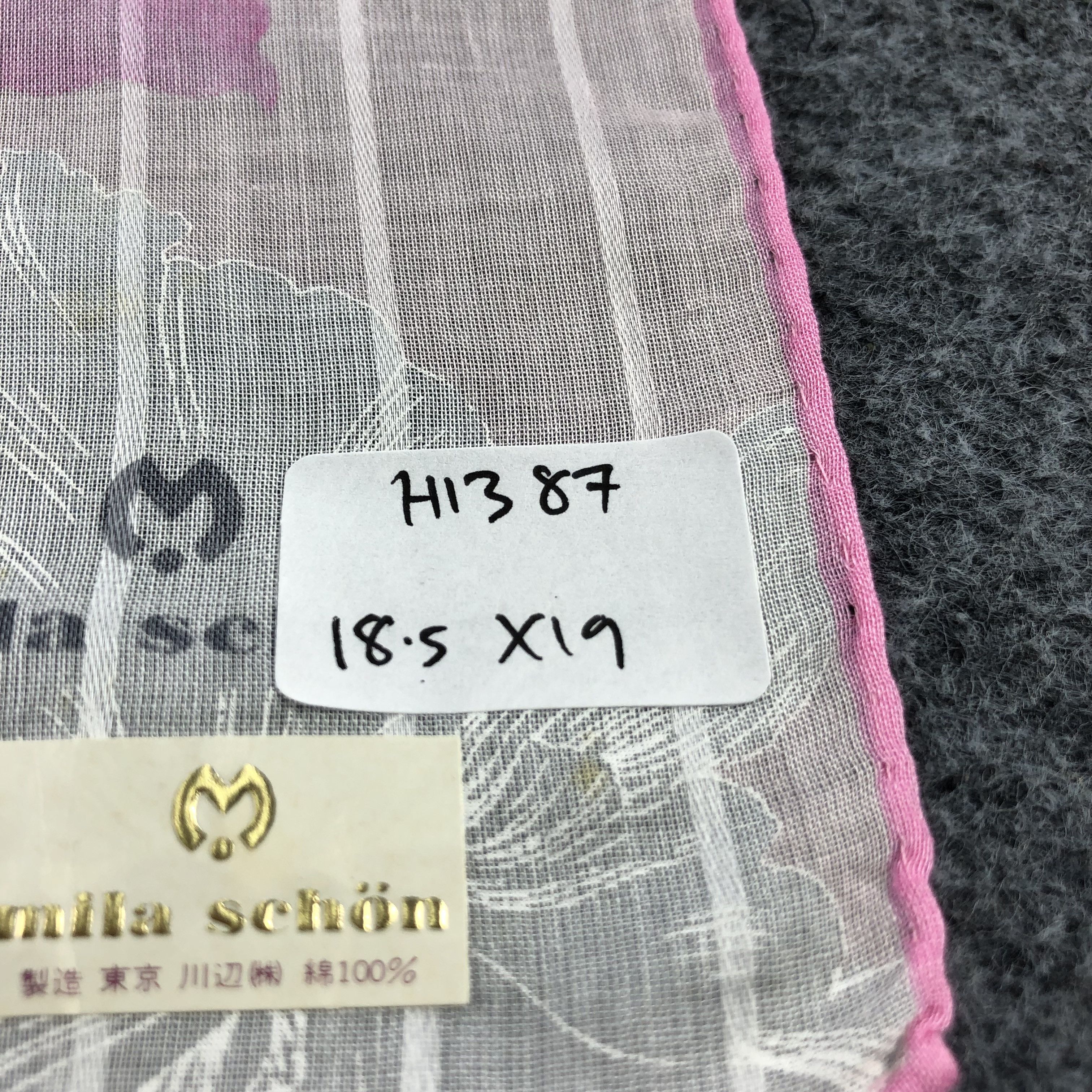 Mila Schon × Vintage Mila Schon Handkerchief Neckerchief Bandana H1387 Size ONE SIZE - 7 Thumbnail
