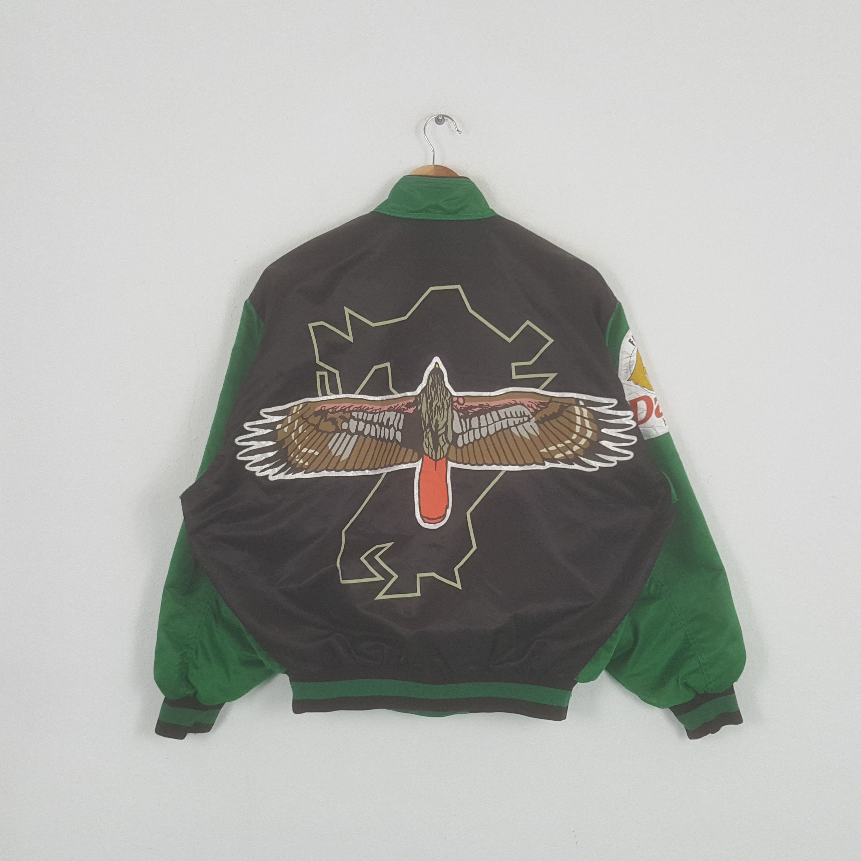 Asics × Vintage Vintage Fukuoka Daiei Hawks Japanese Baseball Team Jacket Size US L / EU 52-54 / 3 - 1 Thumbnail