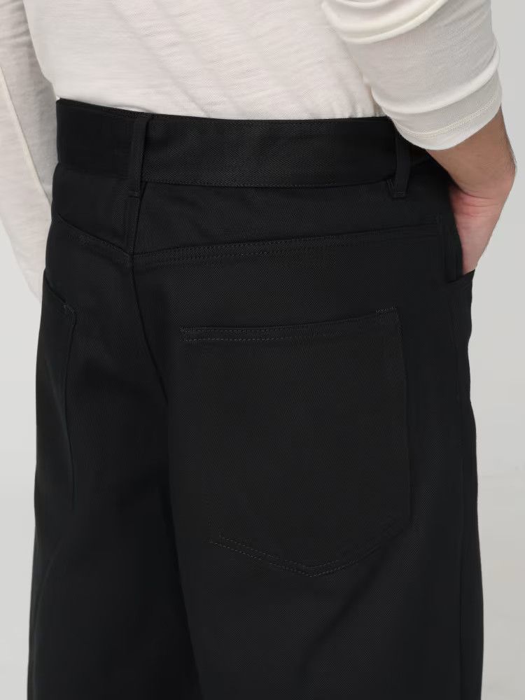 Jil Sander o1y1124 Casual Pant in Black Size US 34 / EU 50 - 5 Thumbnail