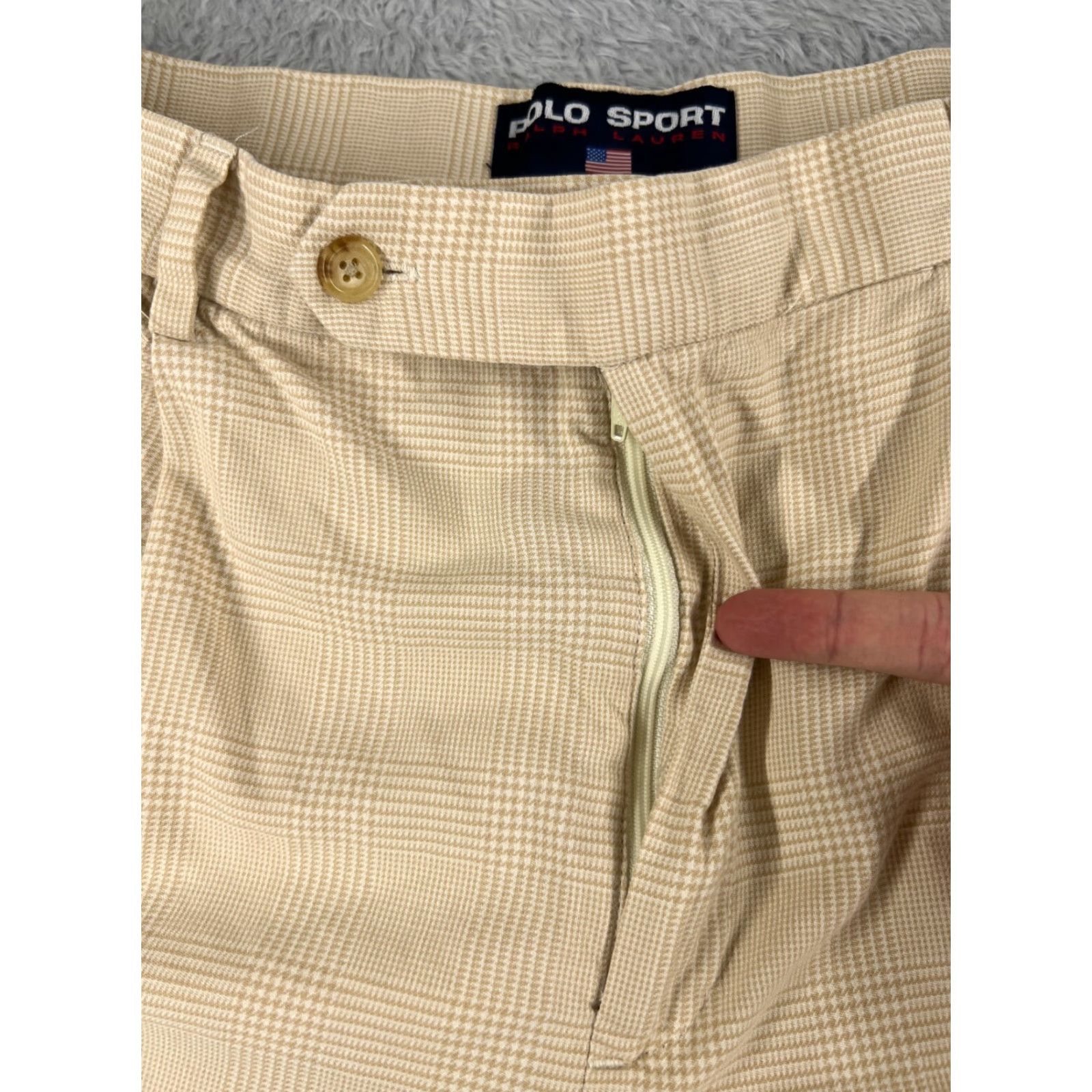 Vintage VINTAGE Polo Sport Ralph Lauren Shorts Women 10 Beige Bermuda Casual Activewear Summer 90s Womens Size 32" / US 10 / IT 46 - 6 Thumbnail