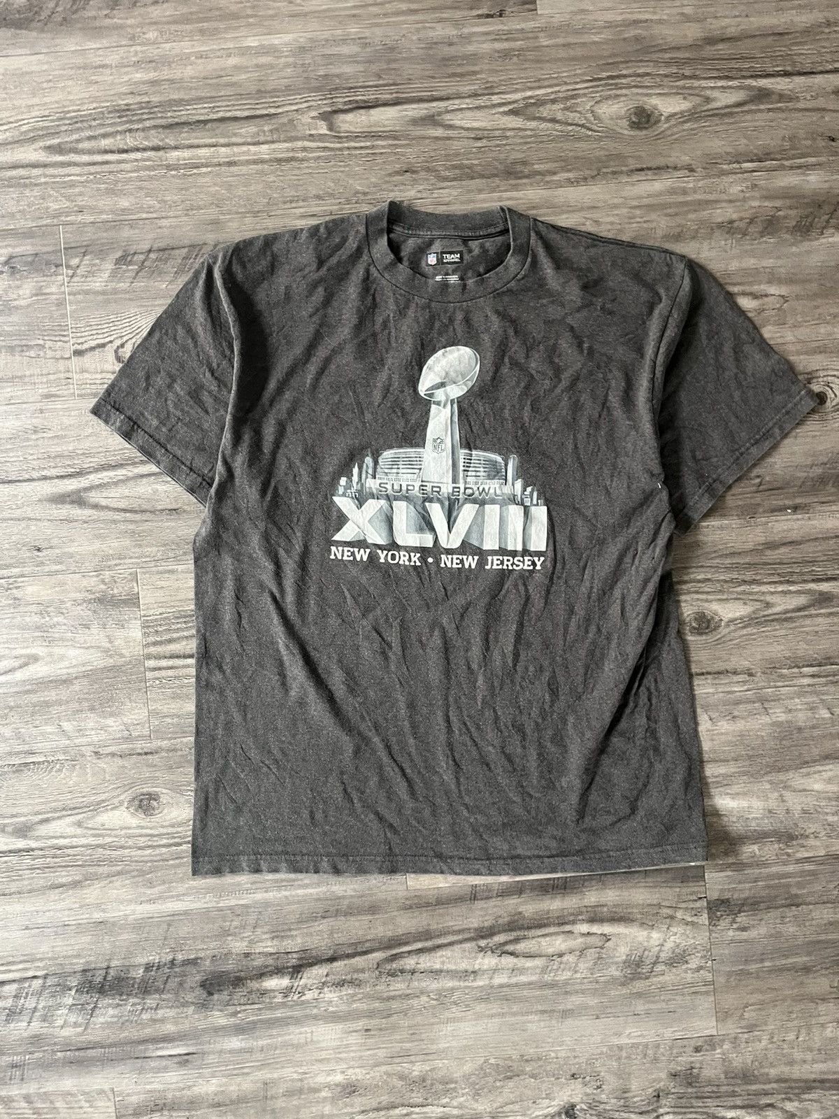 NFL × Vintage Vintage 90s y2k Super Bowl Tee Size US XL / EU 56 / 4 - 1 Thumbnail