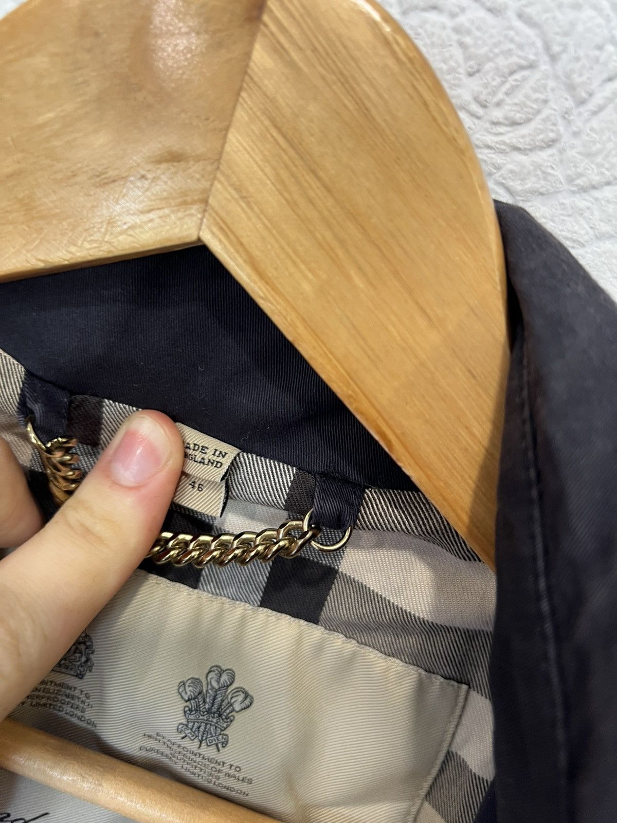 Burberry Burberry Trench Coat Blue Sandringham Mens Jacket Size US S / EU 44-46 / 1 - 5 Thumbnail