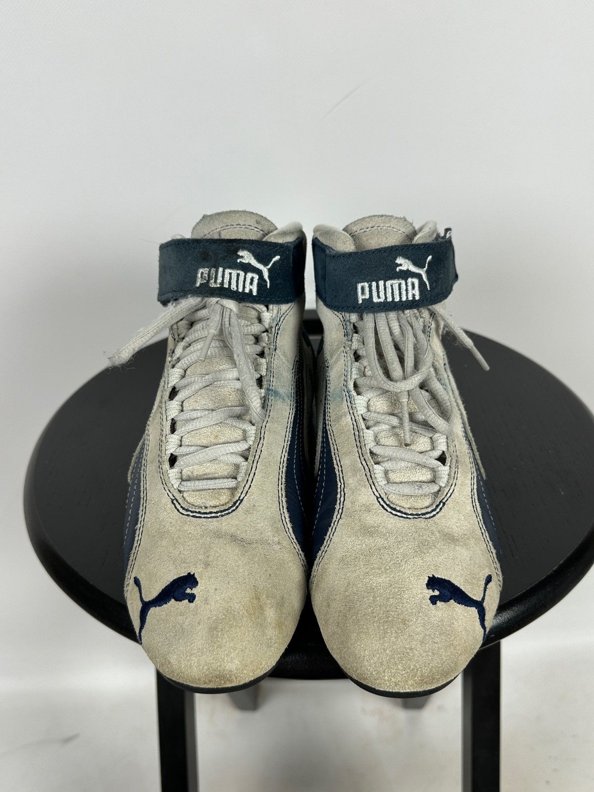 Puma Vintage Puma F1 Repli Cat Mid III SpeedCat Suede Sneakers Size US 7.5 / EU 40-41 - 20 Thumbnail