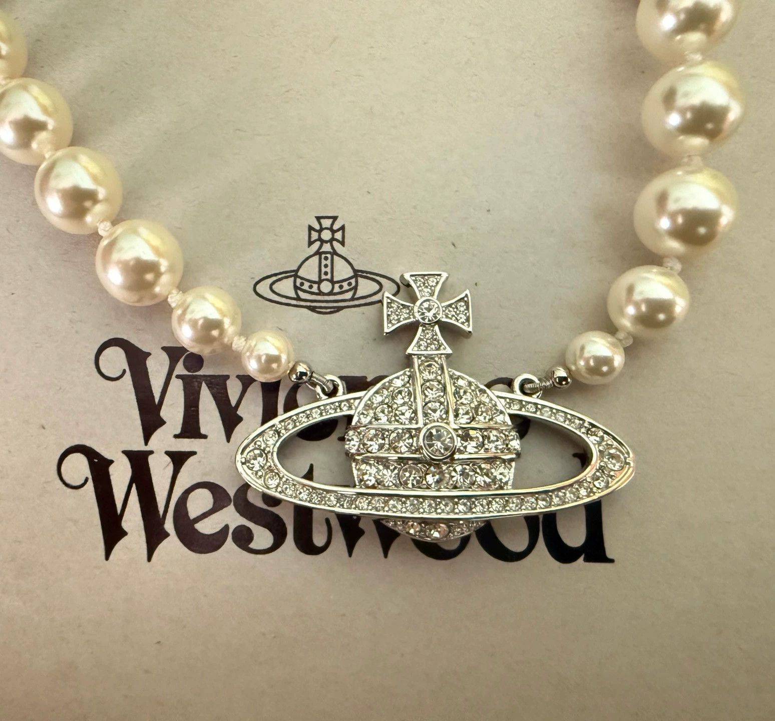 Tiffany & Co. vivienne westwood pearl necklace with crown detail Size ONE SIZE - 1 Thumbnail