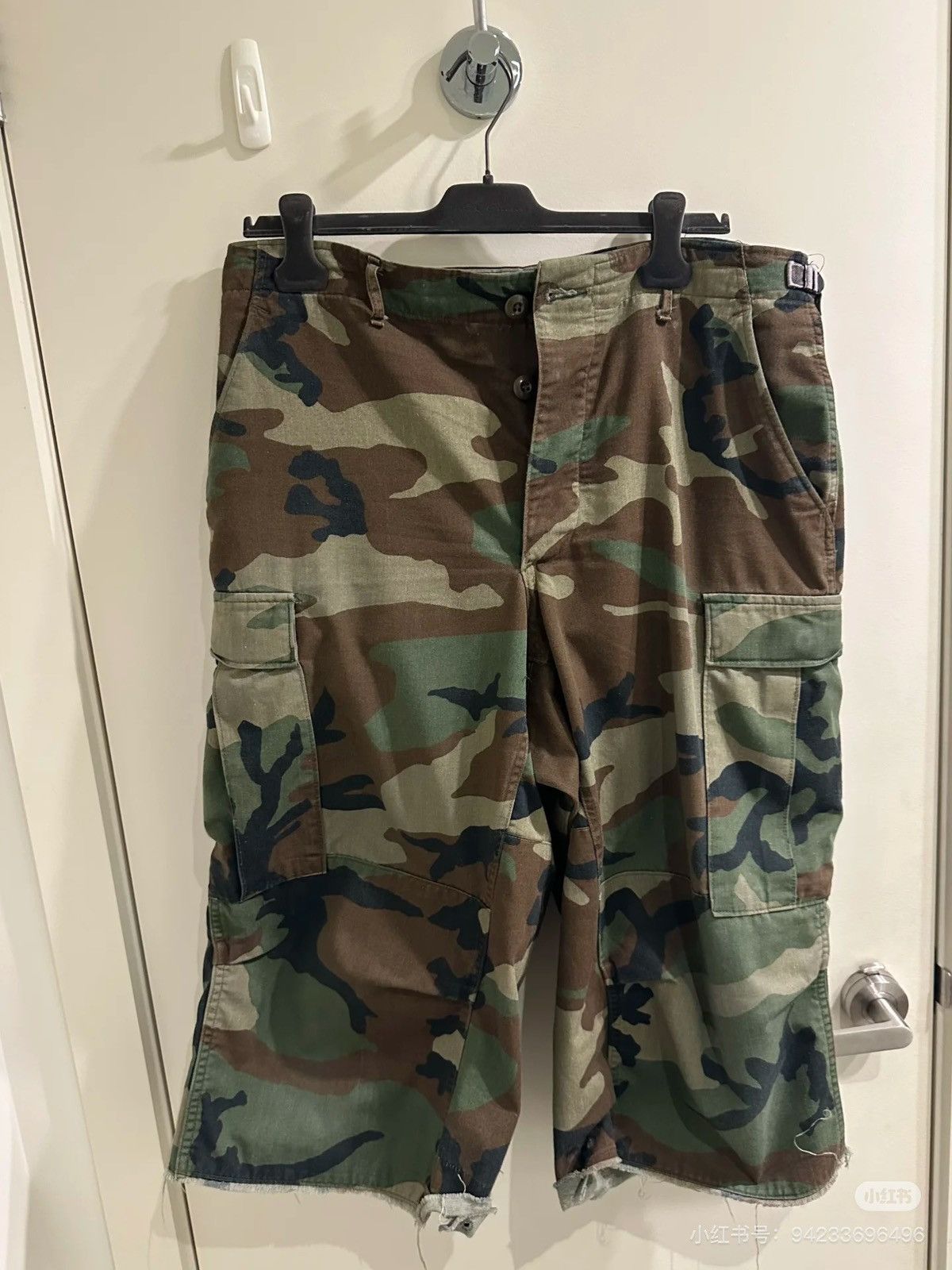 Other Large TimesRemake Camouflage cropped pants Size US 38 / EU 54 - 1 Thumbnail