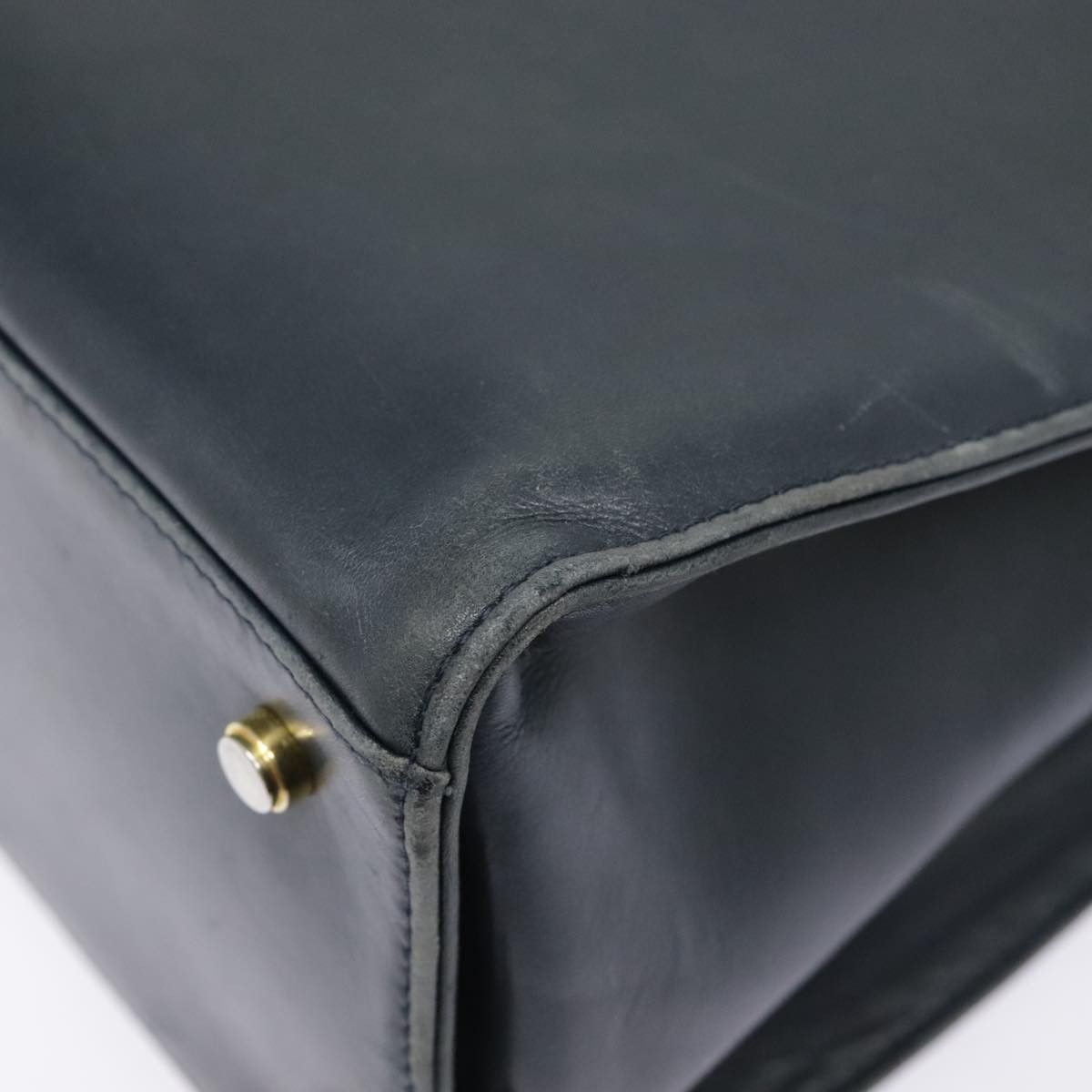 Salvatore Ferragamo Salvatore Ferragamo Gancini Tote Bag Leather Black Gold Size ONE SIZE - 12 Thumbnail