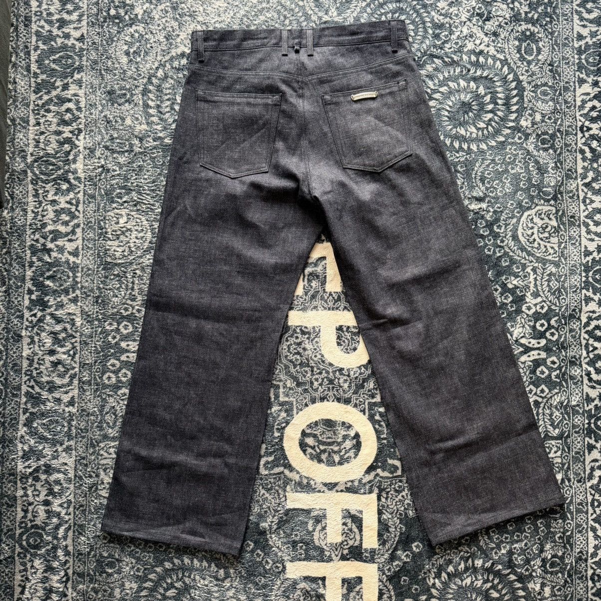 Chrome Hearts Chrome Hearts “KS” Baggy Selvedge Jeans sz 34 NEW Size US 34 / EU 50 - 9 Thumbnail