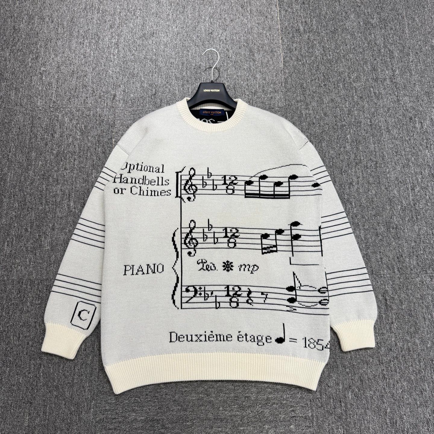 Louis Vuitton Louis Vuitton music score sweater Size US XS / EU 42 / 0 - 1 Thumbnail
