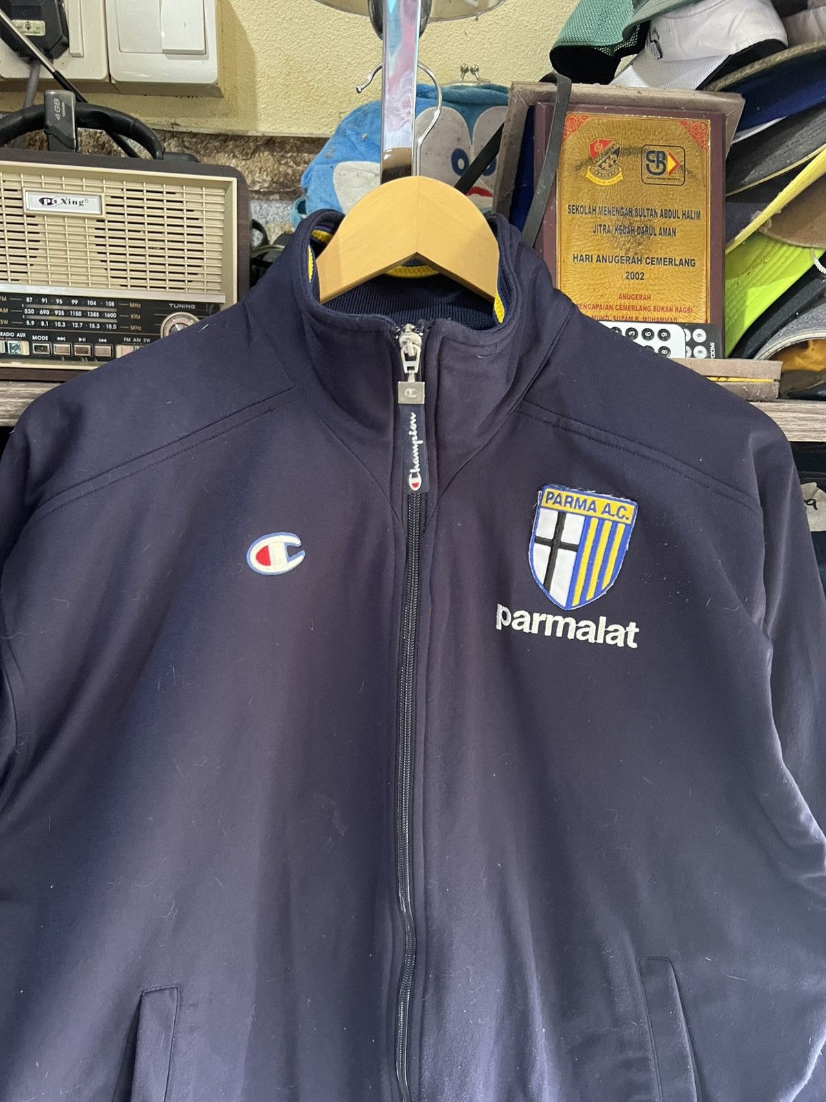 Champion 🔥Vintage Champion Parmalat Zipper Jacket Size US M / EU 48-50 / 2 - 3 Thumbnail