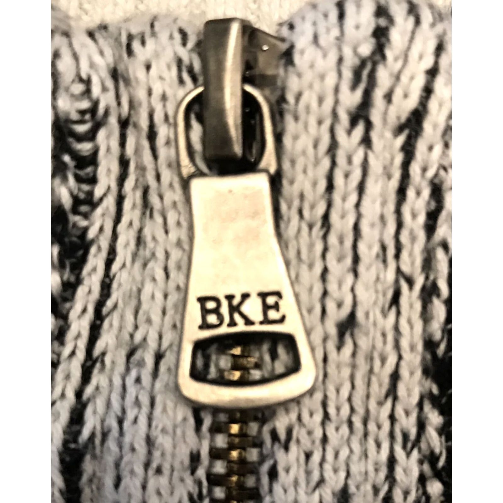 Vintage Buckle Sweater XL Pullover 1/4 Zip Gray Athletic Fit L/S collared K24 Size US XL / EU 56 / 4 - 6 Thumbnail