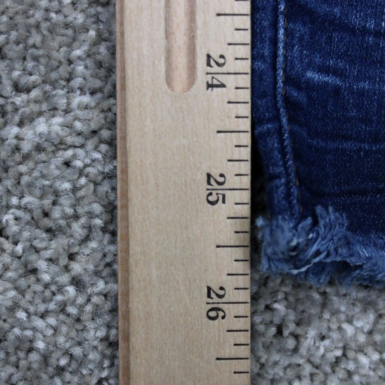 Vintage Democracy Jeans Womens 6 Blue Distressed Denim w/ 26" inseam City College Urban Fit Regular Mens Womens Size 28" / US 6 / IT 42 - 4 Thumbnail