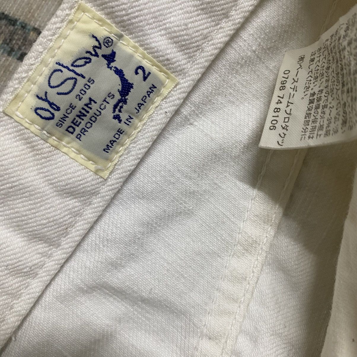Orslow Orslow 107 White Denim Jeans Size US 29 - 17 Thumbnail