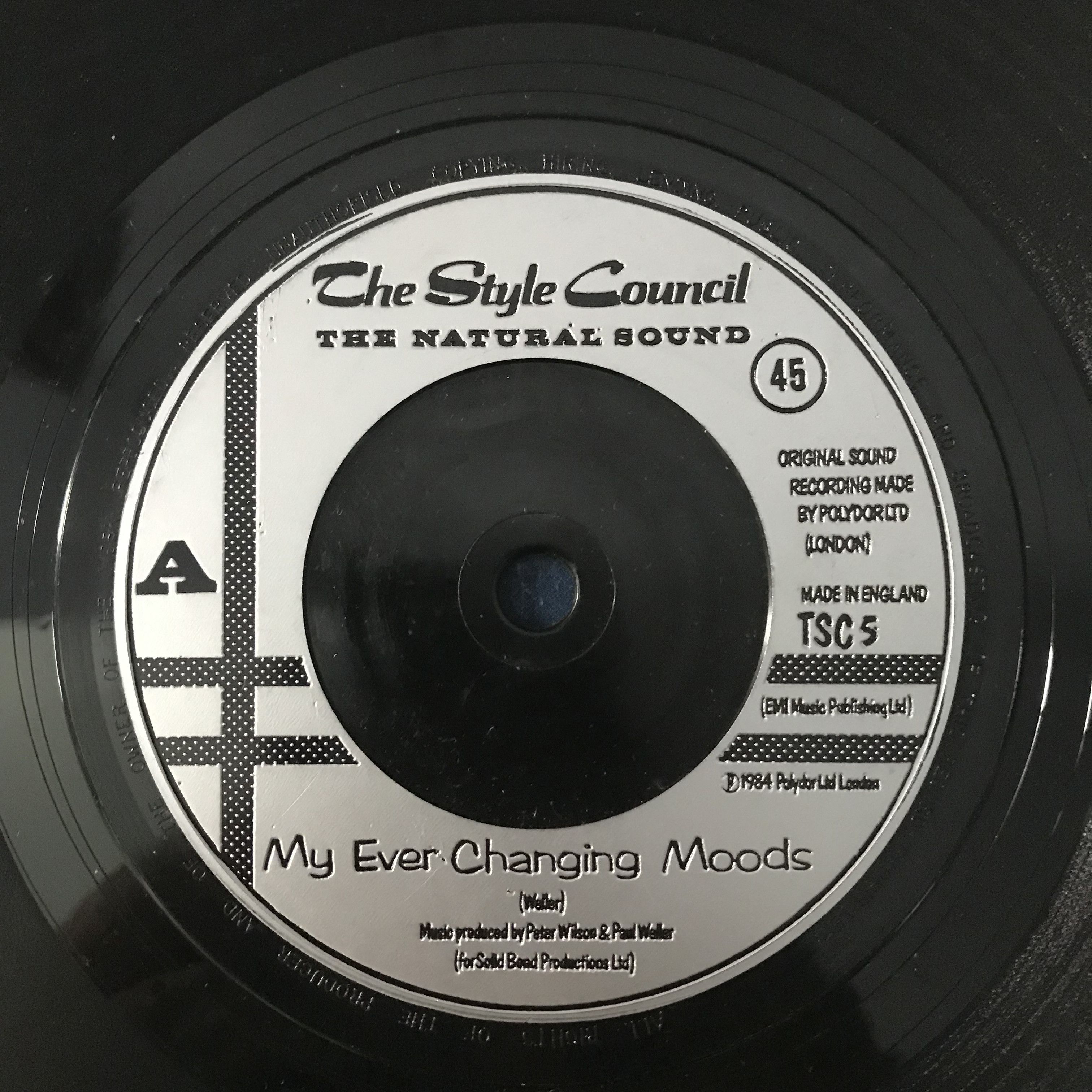 Vintage The Style Council ‎- My Ever Changing Moods 7" Vinyl Single Size ONE SIZE - 9 Thumbnail
