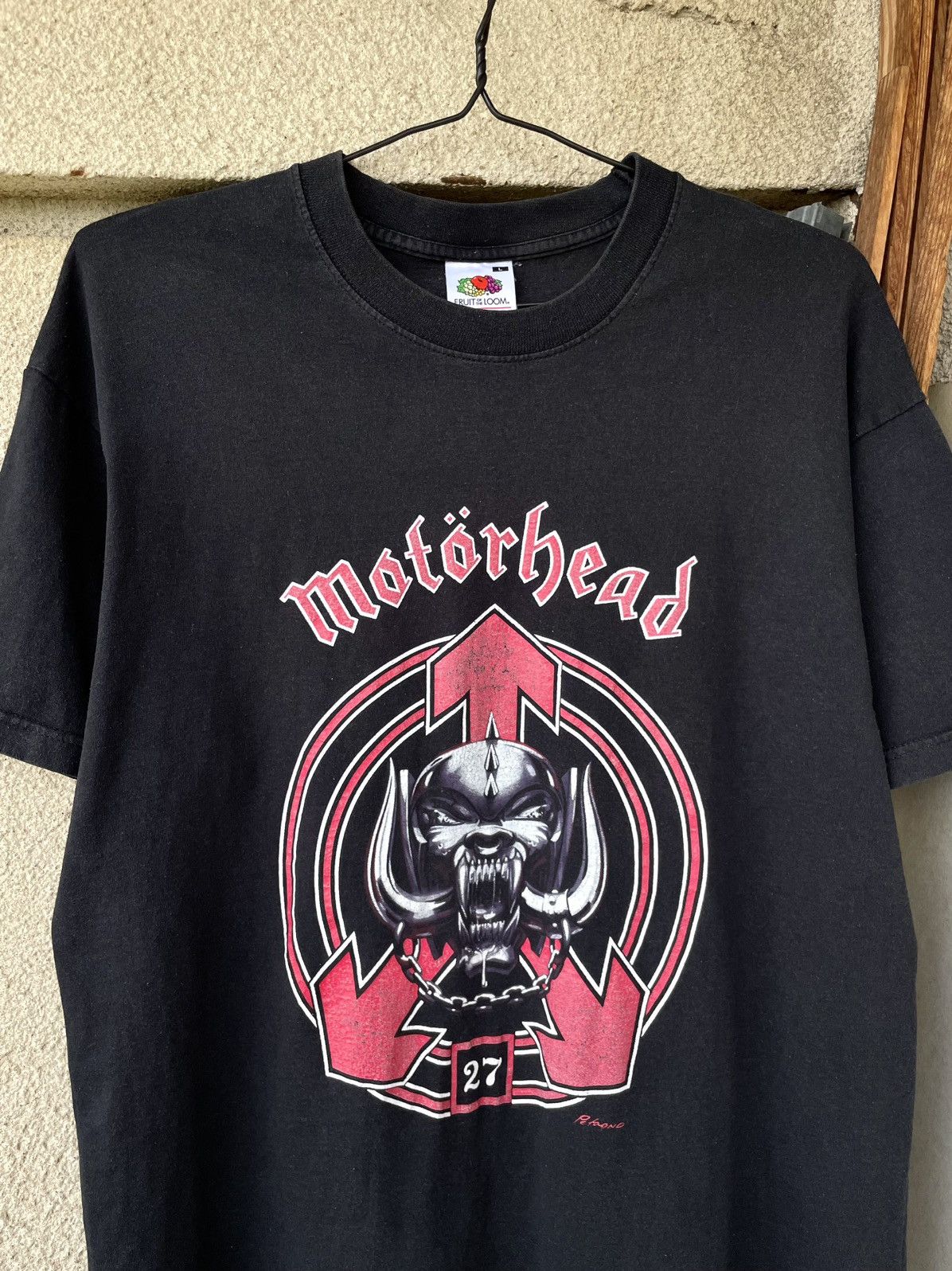 Band Tees Vintage 00s Motorhead 27 Anny England Metal Band T-Shirt Y2K Size US L / EU 52-54 / 3 - 3 Thumbnail