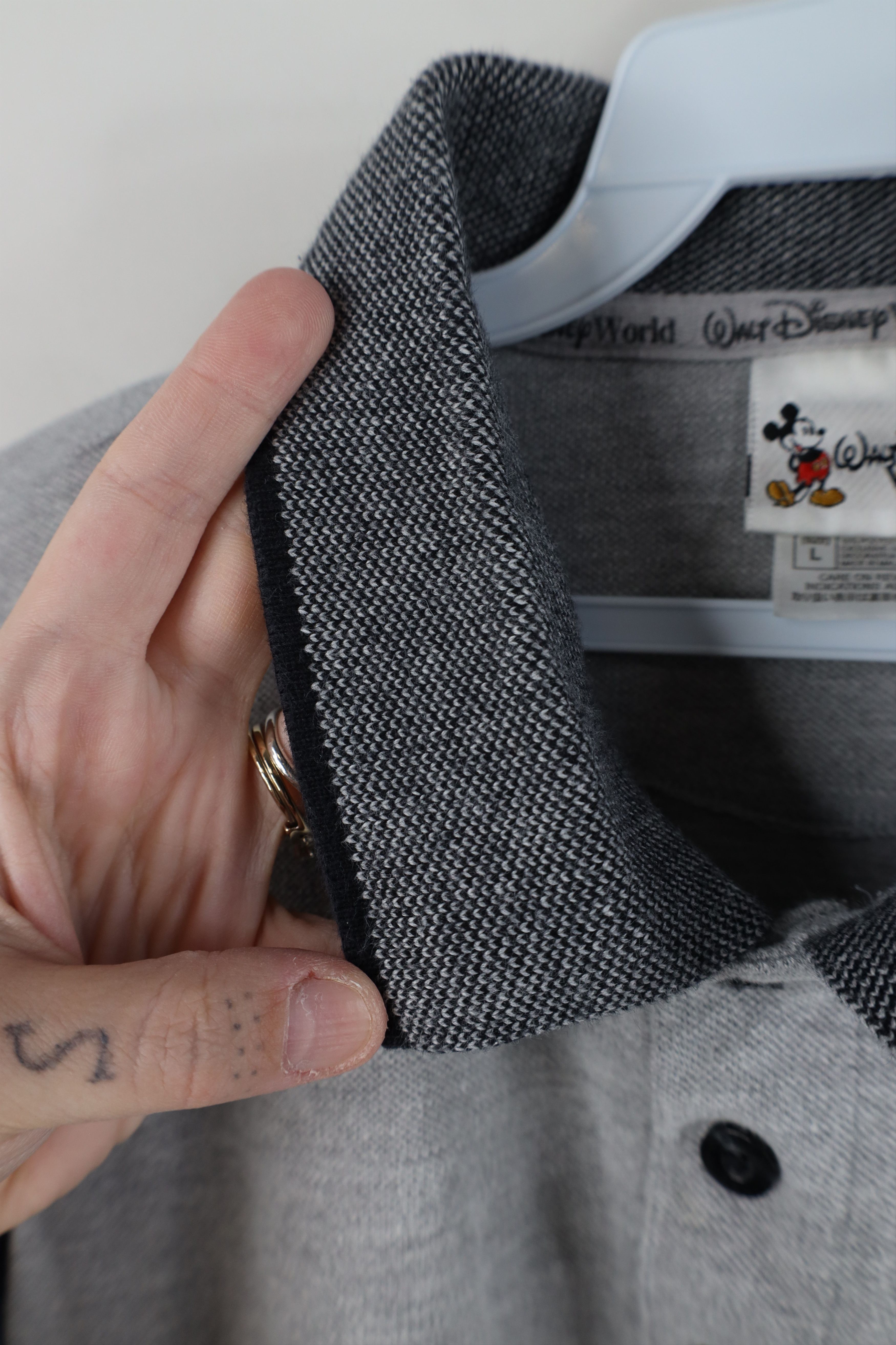 Disney Vintage 90s Walt Disney World Mickey Mouse Polo Shirt Size US L / EU 52-54 / 3 - 6 Thumbnail