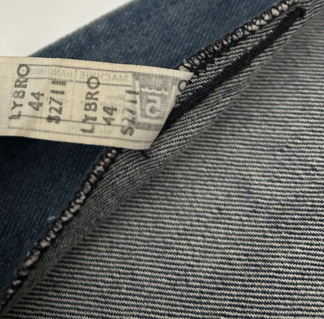 Nigel Cabourn × Vintage 60’s Lybro of Liverpool Coverall Denim Jacket Pre-Cabourn Size US L / EU 52-54 / 3 - 6 Thumbnail