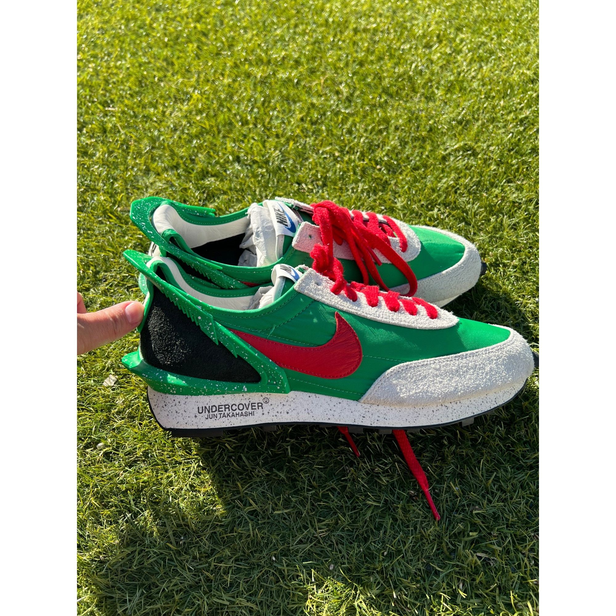 Nike × Undercover Nike x Undercover Women’s Daybreak 'Lucky Green' Shoes - Siz Size US 12 / IT 42 - 4 Thumbnail