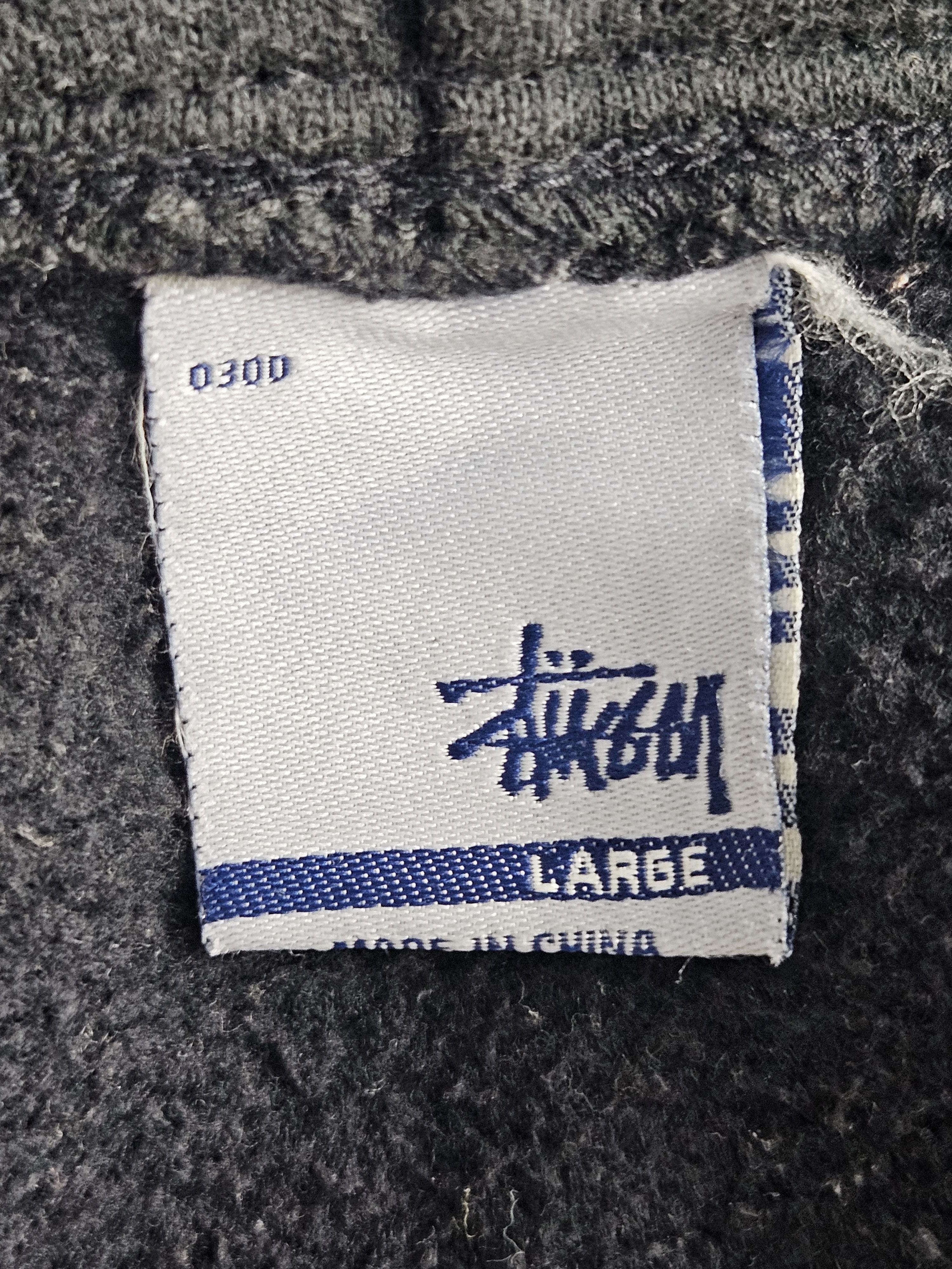 Stussy Vintage Stussy Old Skool Flavor Hoodie Sweater 90s Size US L / EU 52-54 / 3 - 4 Thumbnail