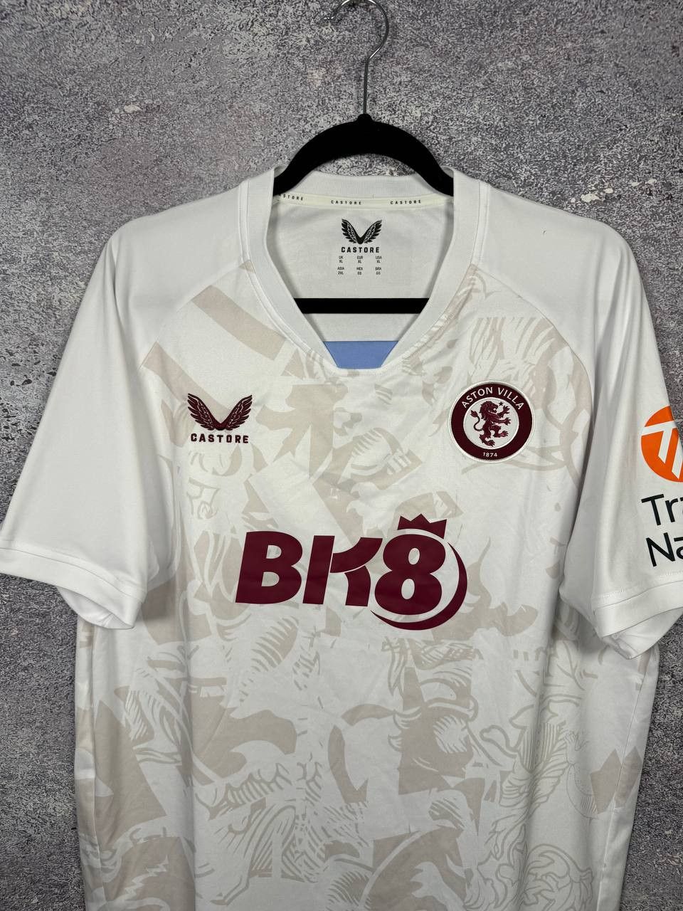 Castore Aston Villa 2023/24 Away Castore Soccer Jersey XL Size Size US XL / EU 56 / 4 - 3 Thumbnail