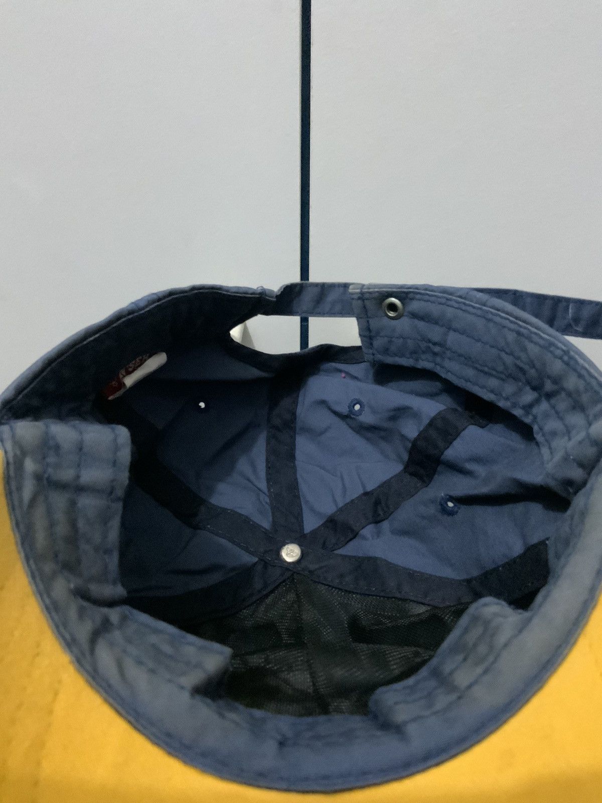 Japanese Brand NYU Champ 92 Big Logo Fade Distressed Hat Cap Size ONE SIZE - 9 Thumbnail
