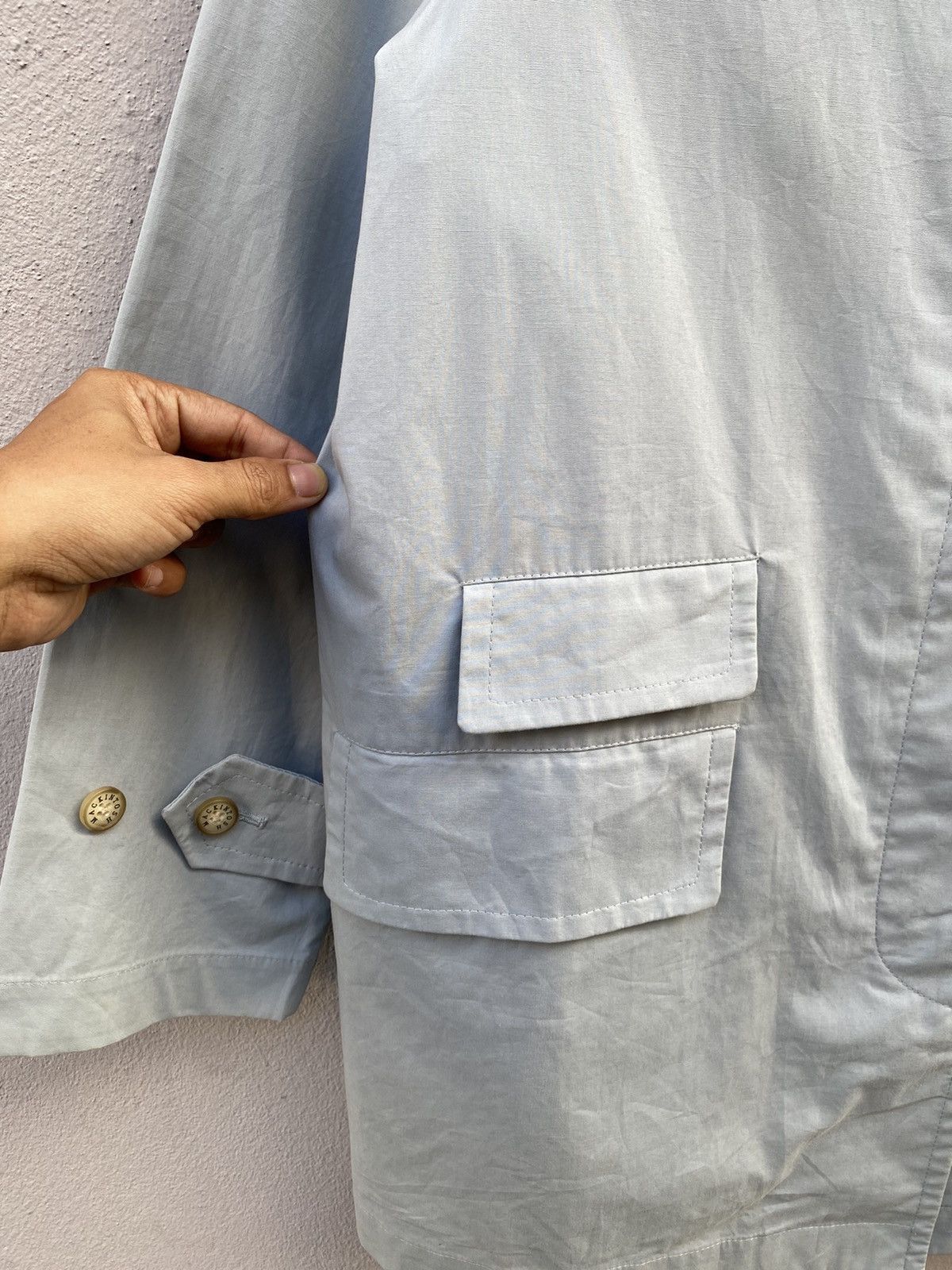 Mackintosh Mackintosh Overcoat Baby Blue Parka Size US S / EU 44-46 / 1 - 9 Thumbnail