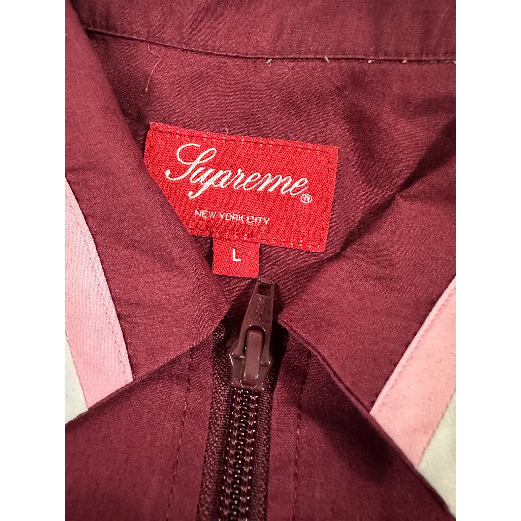 Supreme Supreme Zip Up Work Shirt (spring summer 2018) Size US L / EU 52-54 / 3 - 3 Thumbnail